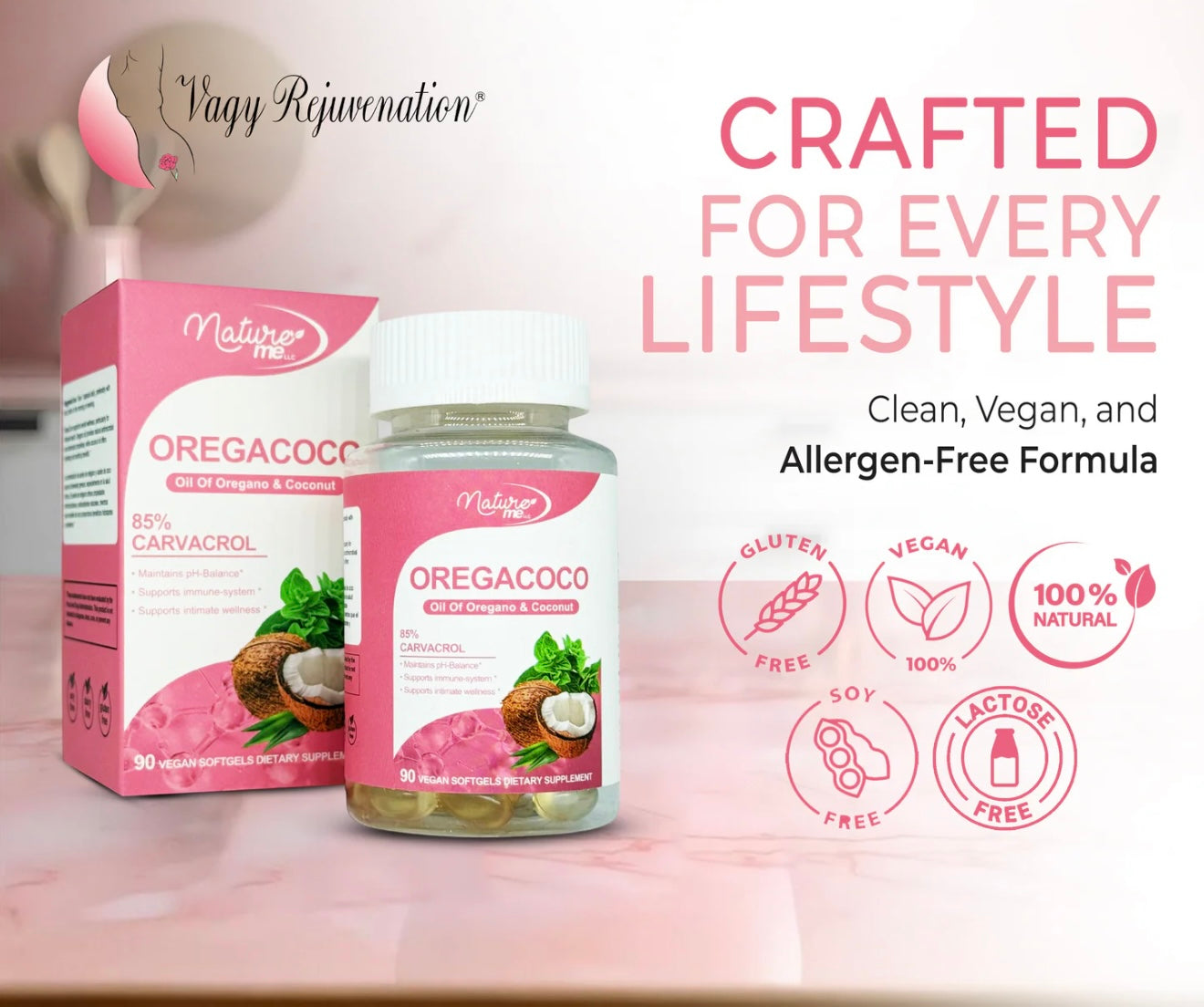 OregaCoco Oregano and Coconut oil