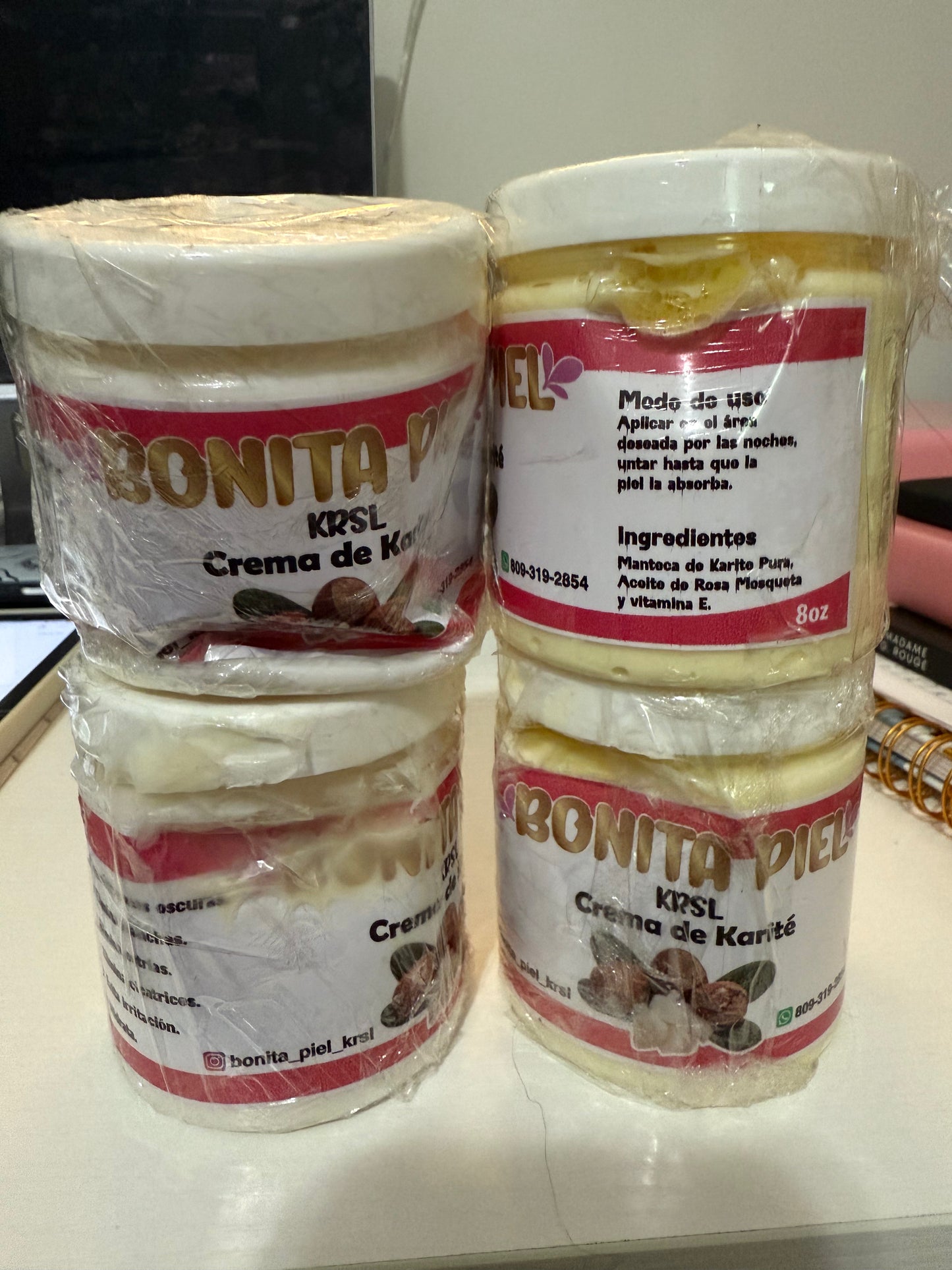 Crema de karite 8oz - ‼️‼️ Por Favor leer antes de Comparar ‼️‼️