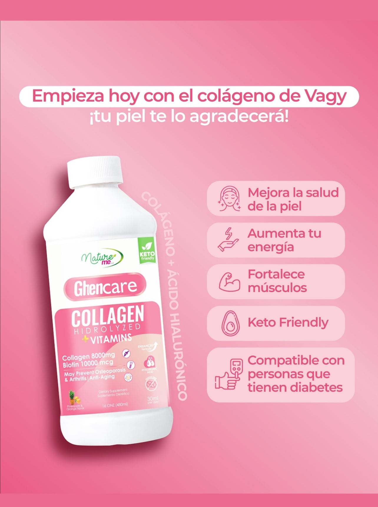 VAGY REJUVENATION - GHENCARE COLÁGENO HIDROLIZADO