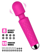 Pink Powerful AV Vibrator