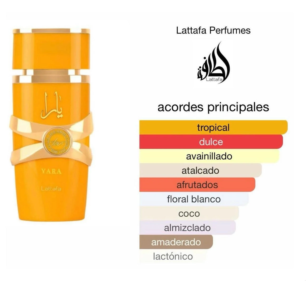 LATTAFA YARA TOUS 3.4 OZ / 100 ML EAU DE PERFUME SPRAY FOR WOMEN