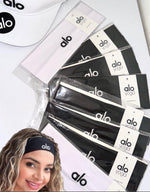 Alo Yoga Headbands Black/ White/ Sports Hair