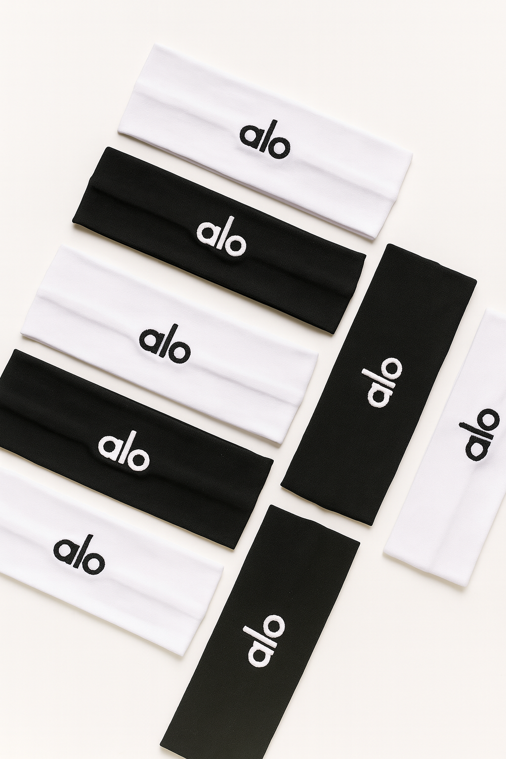 Alo Yoga Headbands Black/ White/ Sports Hair