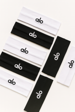 Alo Yoga Headbands Black/ White/ Sports Hair