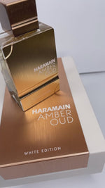 Al Haramain Amber Oud White Edition 60ml Spray | Women's Eau de Parfume Spray | Luxury Arabian Unisex Perfume